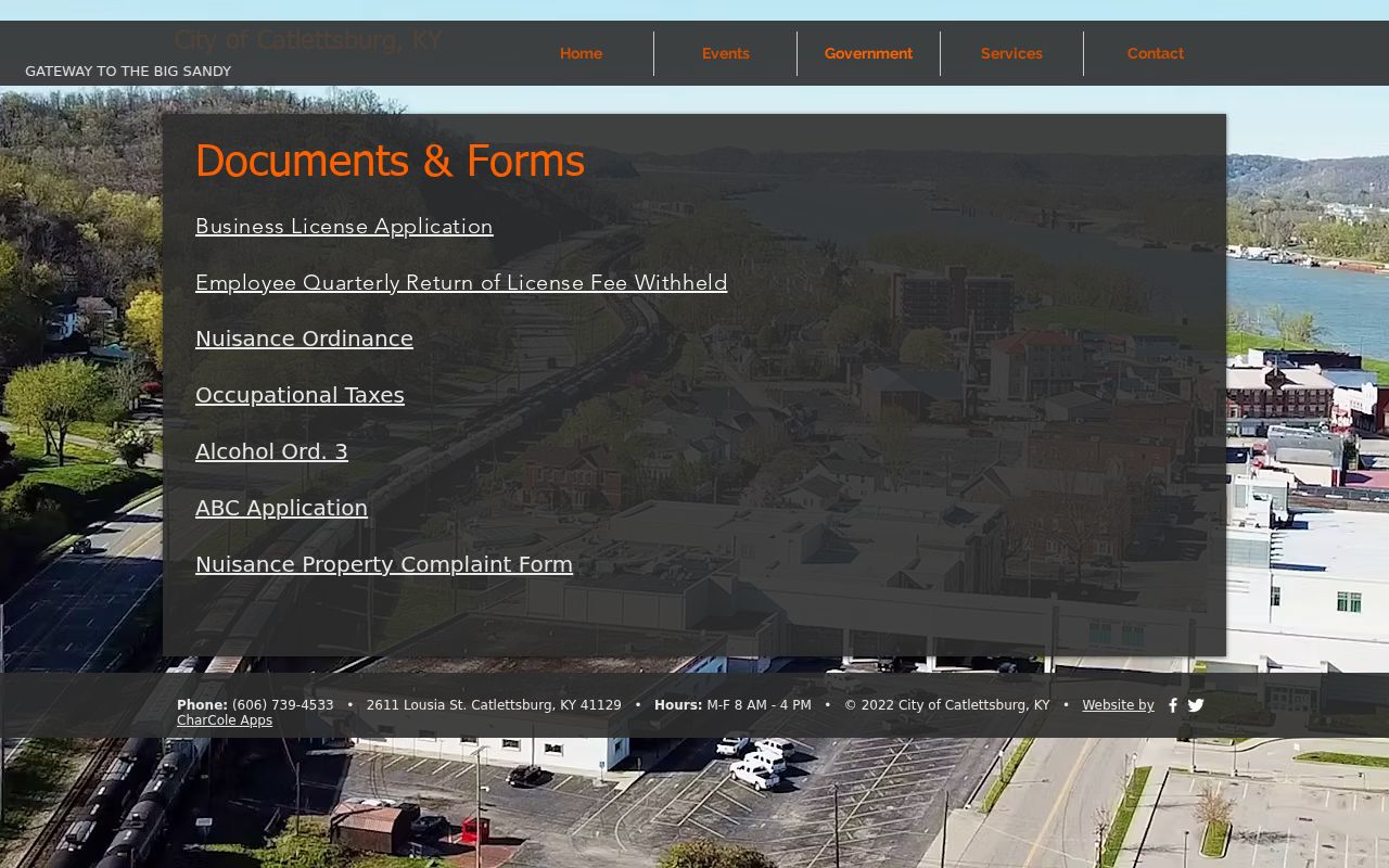 Catlettsburg criminal records documents and forms channel